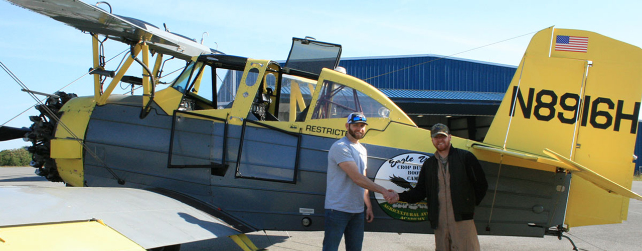 Eagle Vistas Ag Pilot Training Graduate - Ben
