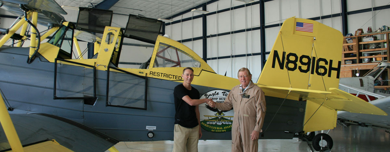 Eagle Vistas Ag Pilot Training Graduate - Augustus