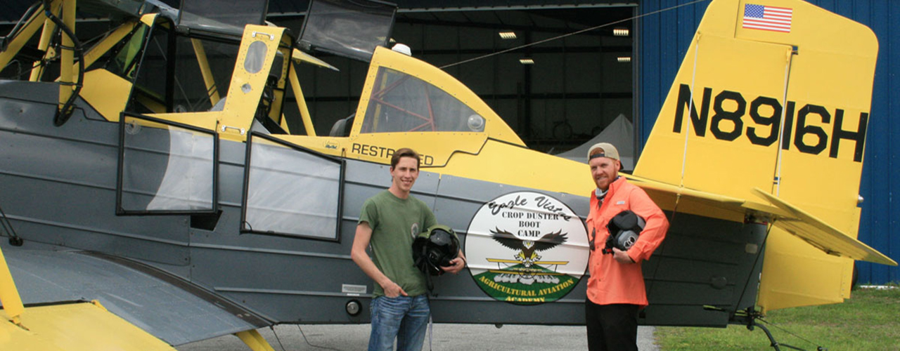 Eagle Vistas Ag Pilot Training Graduate - Joe