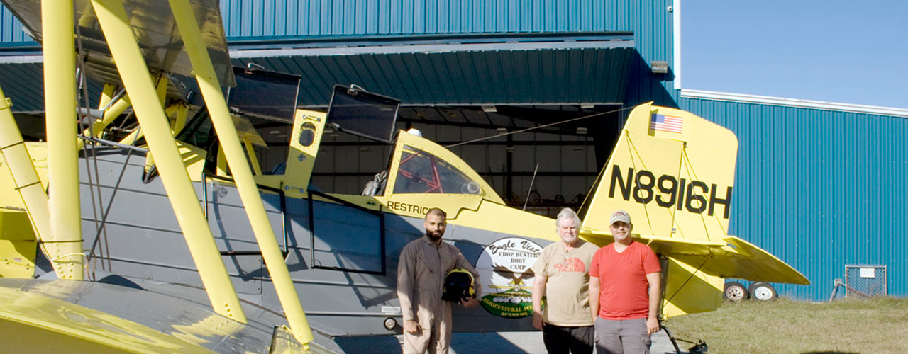 Eagle Vistas Ag Pilot Training Graduate - Mohammed