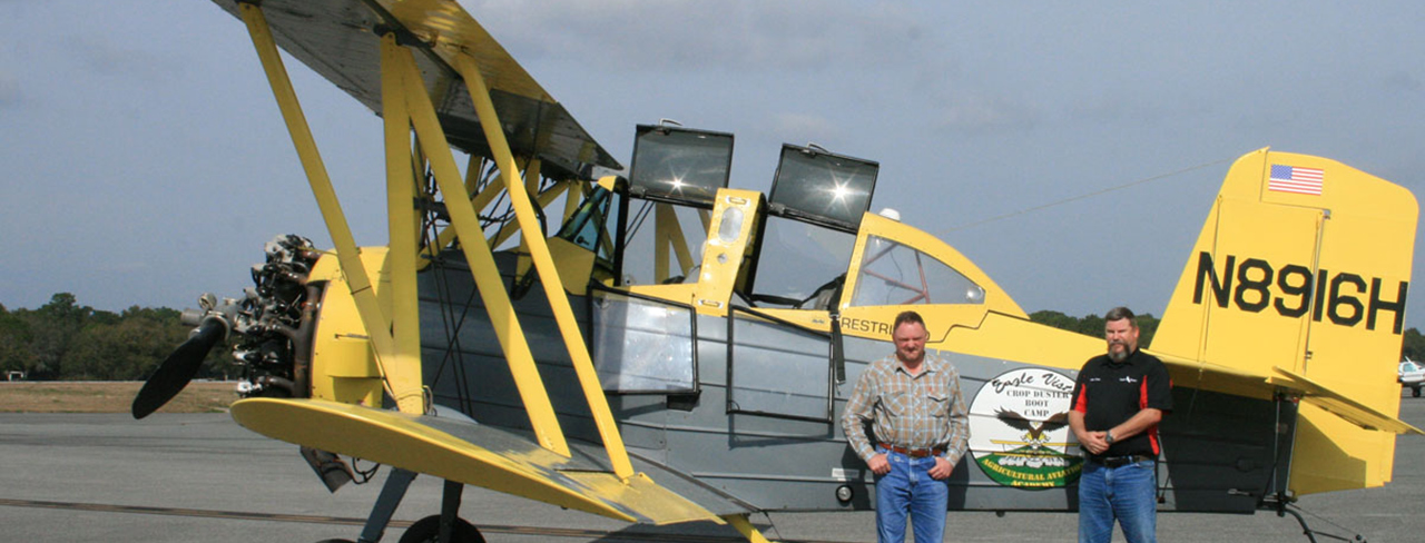 Eagle Vistas Ag Pilot Training Graduate - Nathan