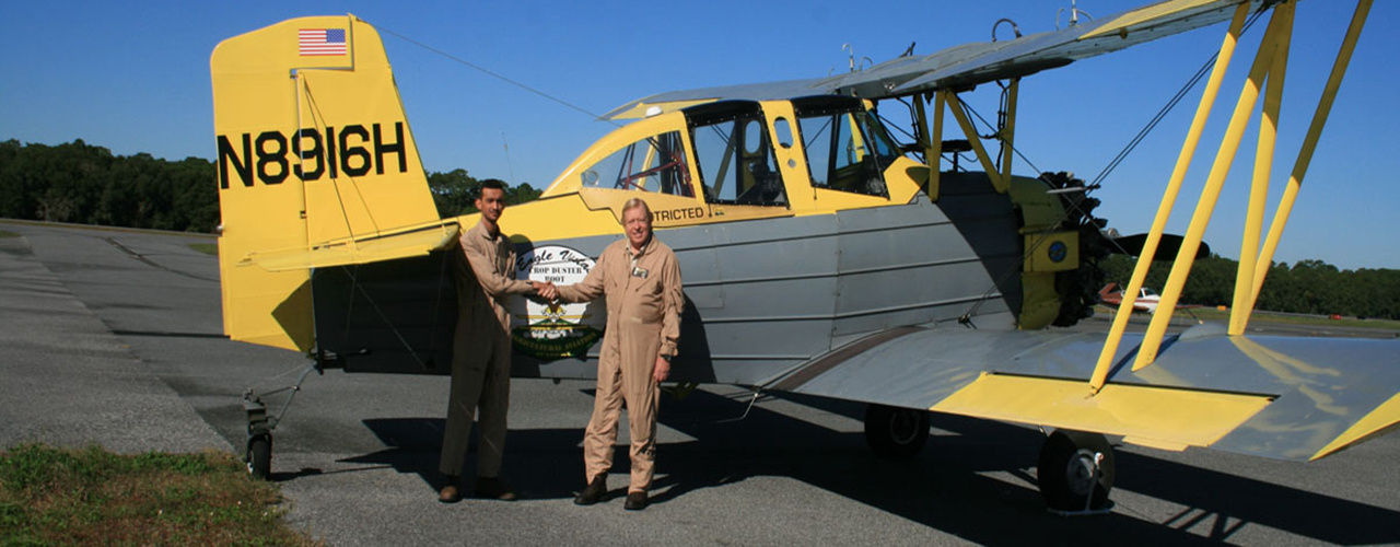 Eagle Vistas Ag Pilot Training Graduate - Omar