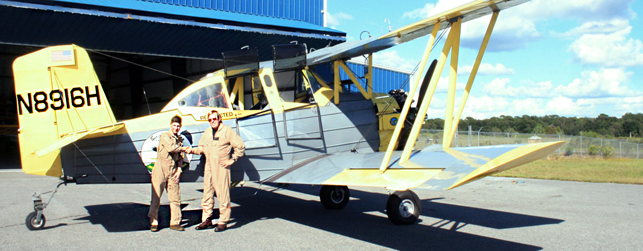 Eagle Vistas Ag Pilot Training Graduate - Will