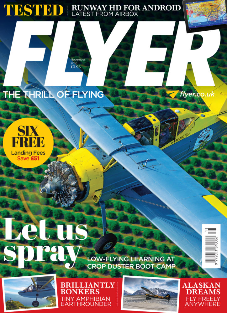 Randy and Beverly Berry with AgCat aircraft from Sport Aviation Magazine, August 2018